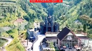 the newest and most popular tourist attractions in Magelang, Central Java | drone video paradise land