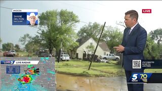 Tornado warning issued for Kiowa, Washita counties