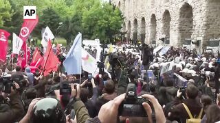 Istanbul police detain dozens defying ban on Labour Day gathering at Taksim Square.