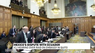 Mexico-Ecuador dispute_ ICJ hears case on embassy raid in Quito.