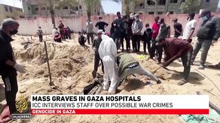 Al-Shifa, Nasser hospital staff questioned by ICC prosecutors.