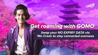 How to swap and activate roaming data via 'Mo Creds _ GOMO Roam.
