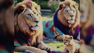 Couple of lion