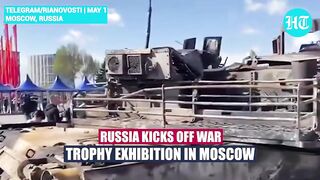 Putin Rubs Salt On West's Wounds With Show On Weapons Taken From Ukraine; Watch What's On Display.