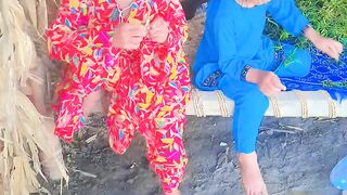 My son and dughter