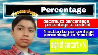 Percentage || Application of Percentage || SAFR Study || SAFR Sites