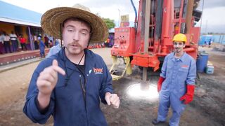mr beast builds 100 wells in africa