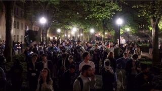 NYC Police Disperse Columbia University Protesters
