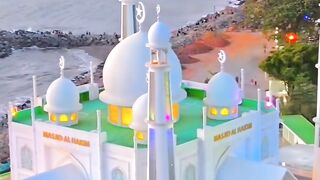 Masjid Al Hakim Padang #dji #travel #drone#masjid  #fyp #viral