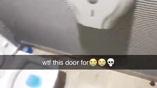Lol, I want to meet the one who put this door.