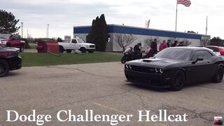 HELLCAT CHALLENGER & HELLCAT CHARGER BURNOUT! |