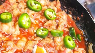 ለብ ለብ። Ziway Qoroso fish preparation.