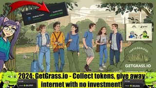 GetGrass.io 2024: Passive Token Earning through Internet Sharing Without Investment - Guide