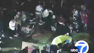 Clashes between students at UCLA