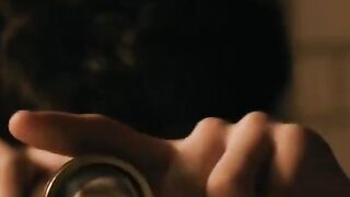 This movie scene is funny and scary