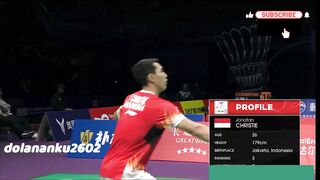 Jonatan Christie (INA) vs Lakshya Sen (IND) Thomas & Uber Cup 2024