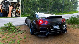 1000BHP Nissan GTR NISMO - Forza Horizon 5 | Thrustmaster T300RS gameplay