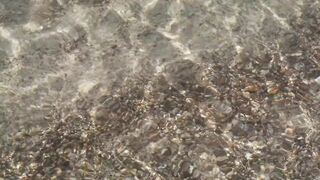 Texture of crystal clear water waving and moving - adalinetv