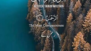 Heart teaching Quran verses.Beautiful Recitation Of Quran _ short video.Surah Rahman @quran. plz subscribe and watch my video