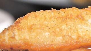 Shrimp burger on a plate