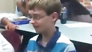 kid drops a very sick beat
