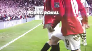 Young Ronaldo Cold Celebrations ????
