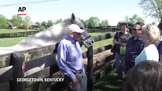 Oldest living Kentucky Derby winner Silver Charm still shines at 30.