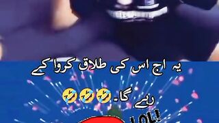 Arabic friend funny in girl voice