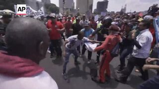 A look at rallies across Latin America on May Day.