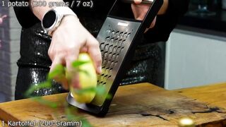 1 Kartoffel und 1 Ei! Schnelles Frühstück in 5 Minuten.