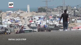 Palestinians in south Gaza support cease-fire between Israel-Hamas.