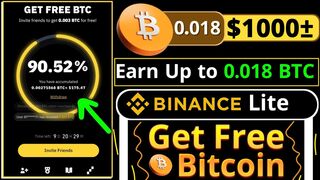 Get Free BTC || Earn Up To 0.018 Bitcoin