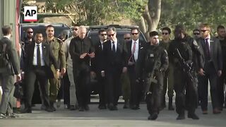 Blinken and Gallant visit crossing between Israel and Gaza.