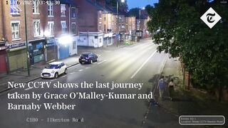 Nottingham stabbings: CCTV shows victims' last steps before Valdo Calocane attacks