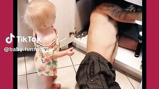 Funny baby videos on tiktok