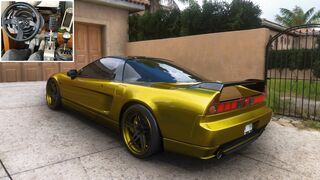 Honda NSX R drifting - Forza Horizon 5 | Thrustmaster T300RS Gameplay