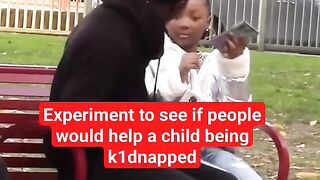 Creepy man tries to take small girl #shorts