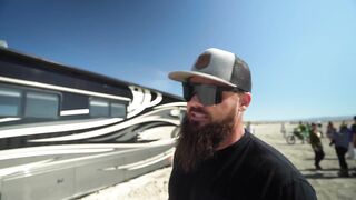 Biggest Motorhome Recovery Ever! Stuck In The Desert, No Other Option!