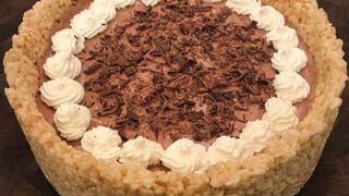 How to make Alix's crispy rice cereal cheesecake