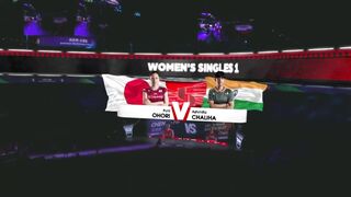Aya OHORI (JPN) vs Ashmita CHALIHA (IND) BWF Thomas & Uber Cup Finals 2024