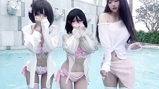 Cute swimwear