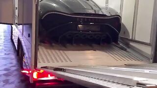 $18.9 Million Dollar Bugatti La Voiture Noire being delivered! ???? #shorts