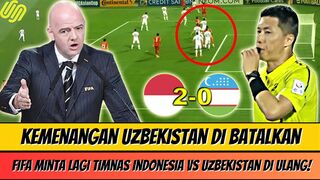 kemenangan Uzbekistan dibatalkan