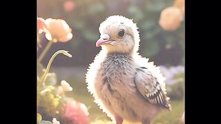 Baby of pegeon