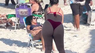 A Magnificent Day at Copacabana Beach. Best video enjoy life pretty girl