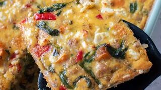 Sweet potato breakfast bake