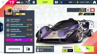 De Tomaso P900. Overclock showcase. Asphalt 9 Legends