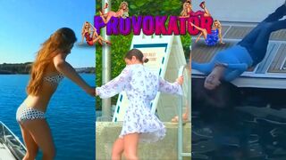 The pier is a very dangerous place funny videos