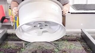 Tyre rim design maker
