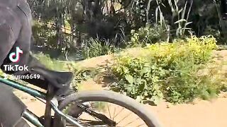 Cycling stunt